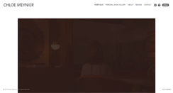 Desktop Screenshot of chloemeynier.com